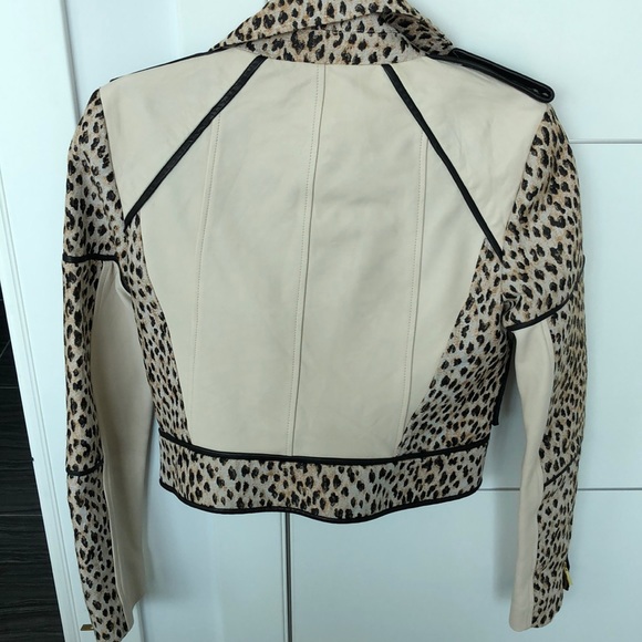 *3 for $500* Diane von Furstenberg Moto jacket - Picture 7 of 8